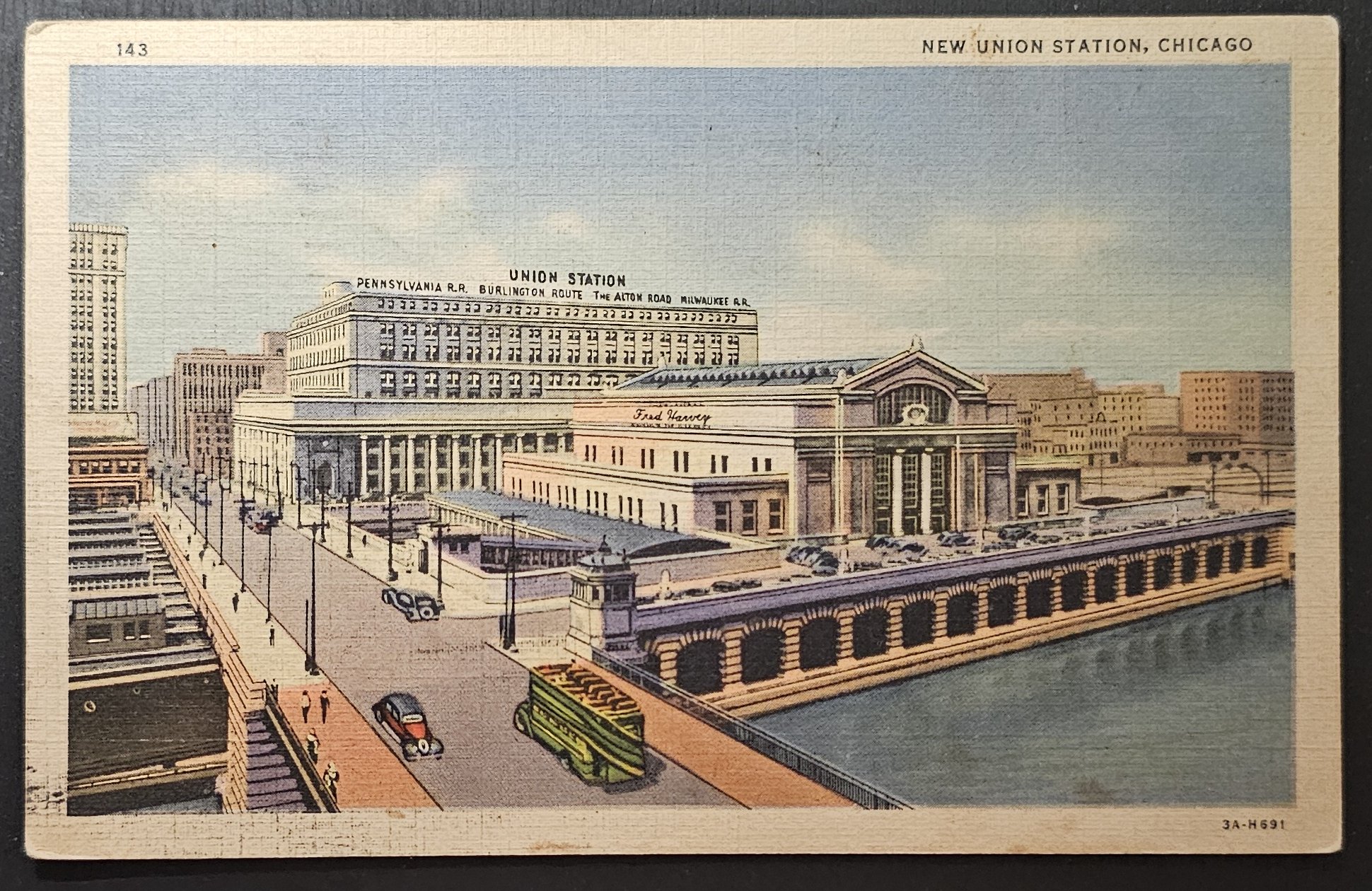 (image for) postcard USA - IL - Illinois #0021